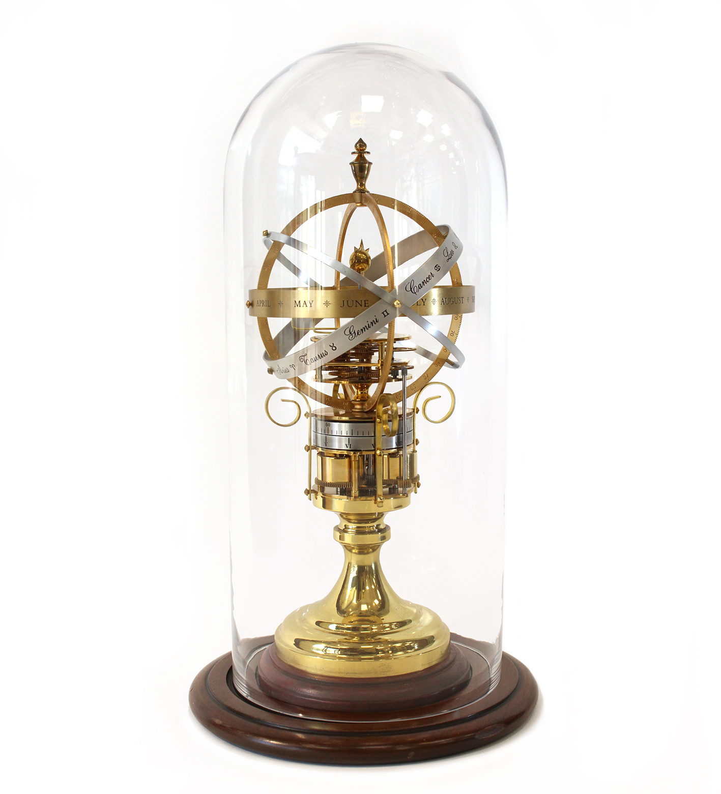 Limited edition Orrery Clock by Devon Clocks Carlton Clocks