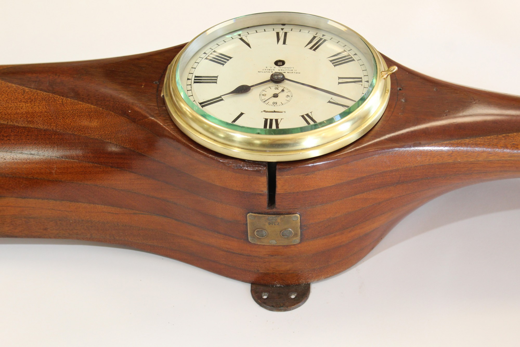 1930s Wooden Propeller Clock Carlton Clocks