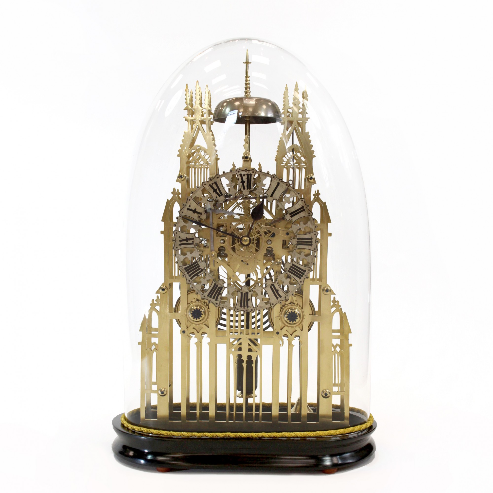 York Minster Striking Skeleton Clock Carlton Clocks