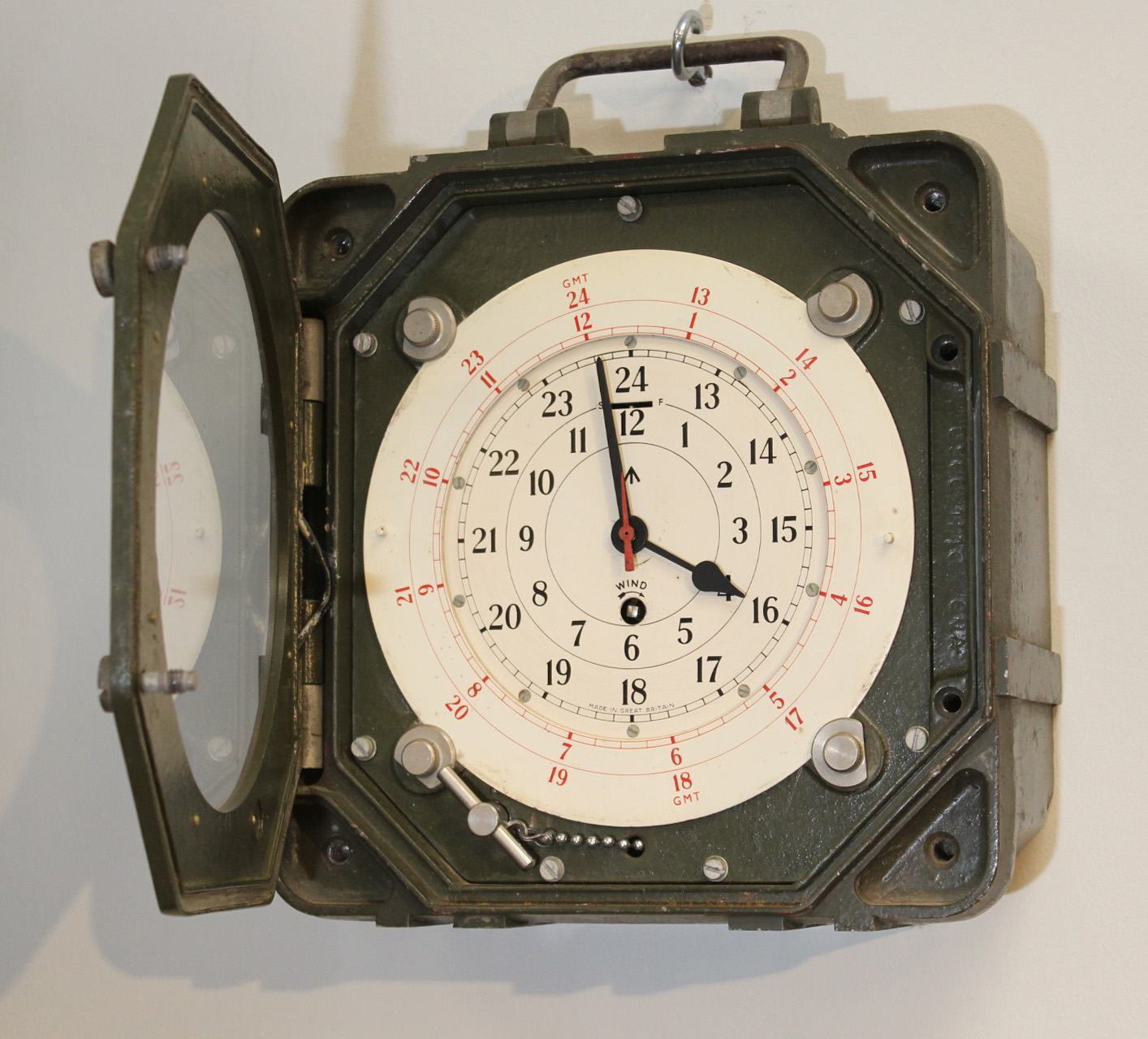 British Military Signal Centre Clock Carlton Clocks