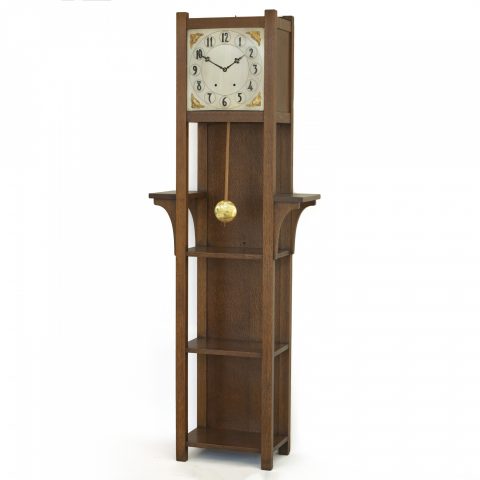 Arts-and-Crafts-Longcase-clock