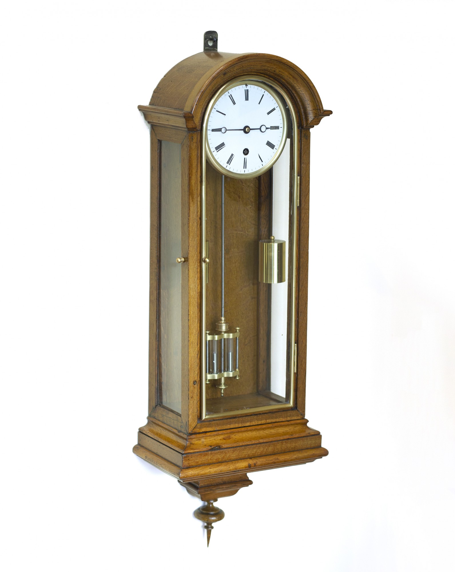 French Regulator Timepiece Wall Clock Carlton Clocks