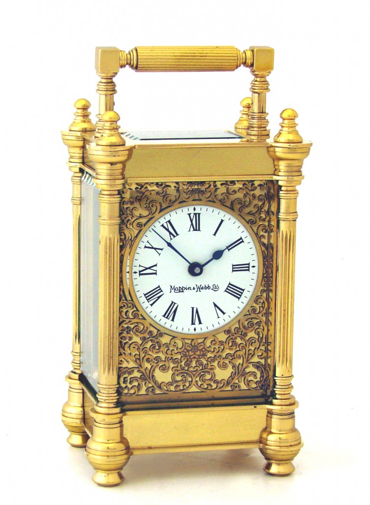 Mappin and b eightday Carriage Clock Carlton Clocks