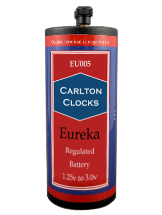Eureka regulated battery holder