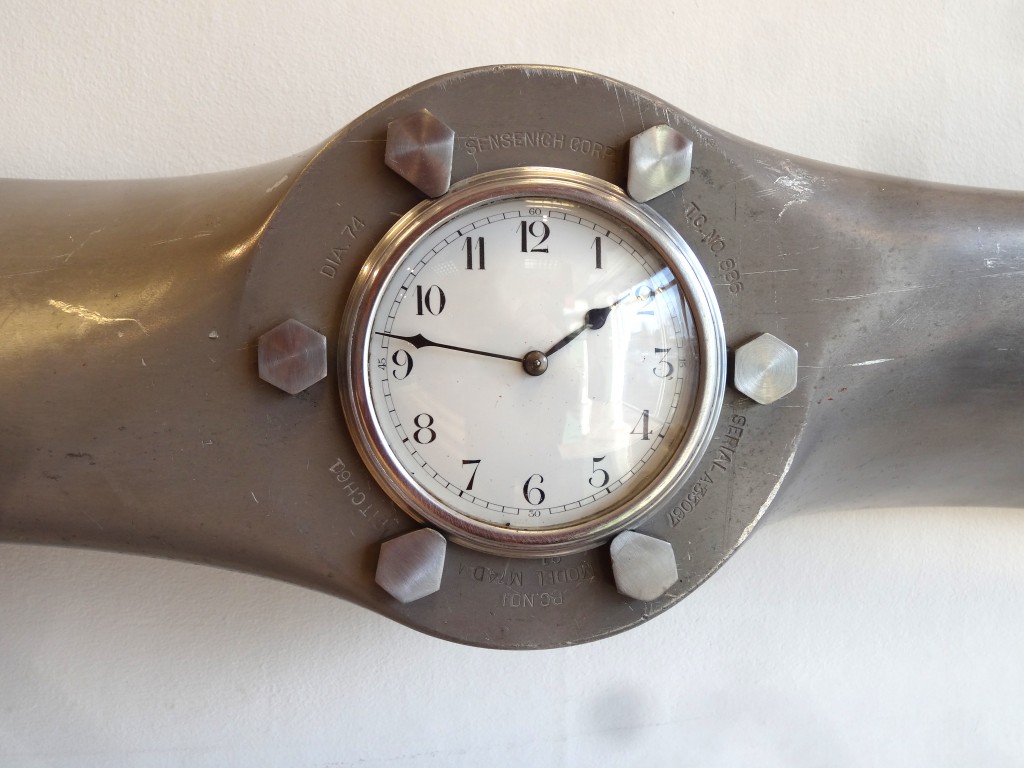 Early 1960s Sensenich Propeller Clock Carlton Clocks