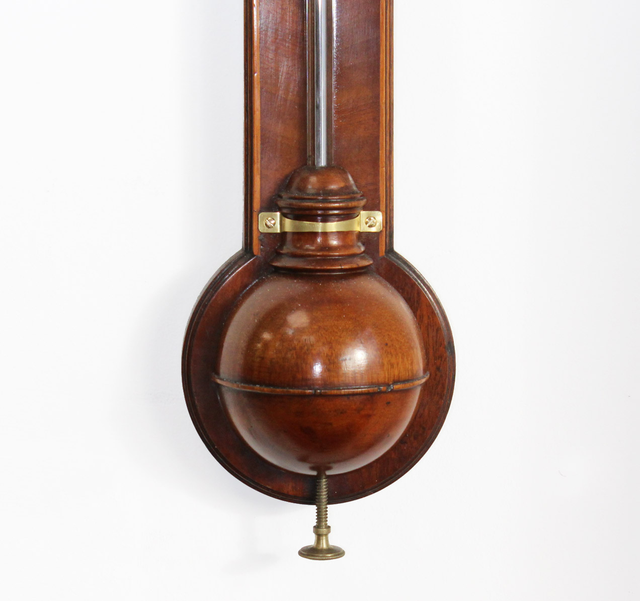 Mahogany Stick Barometer Watkins, Bristol Carlton Clocks