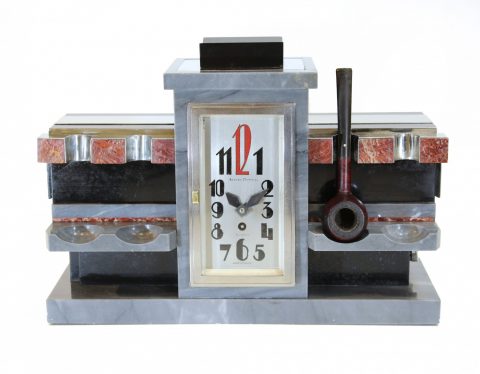 Alfred-Dunhill-pipe-stand-clock