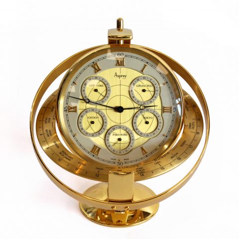 Asprey world time clock