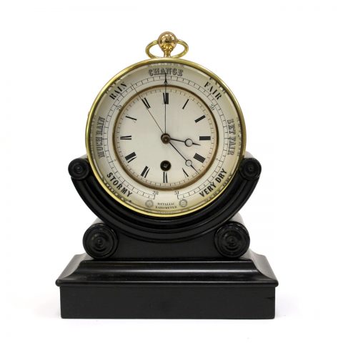 Bourdon-clock-barometer