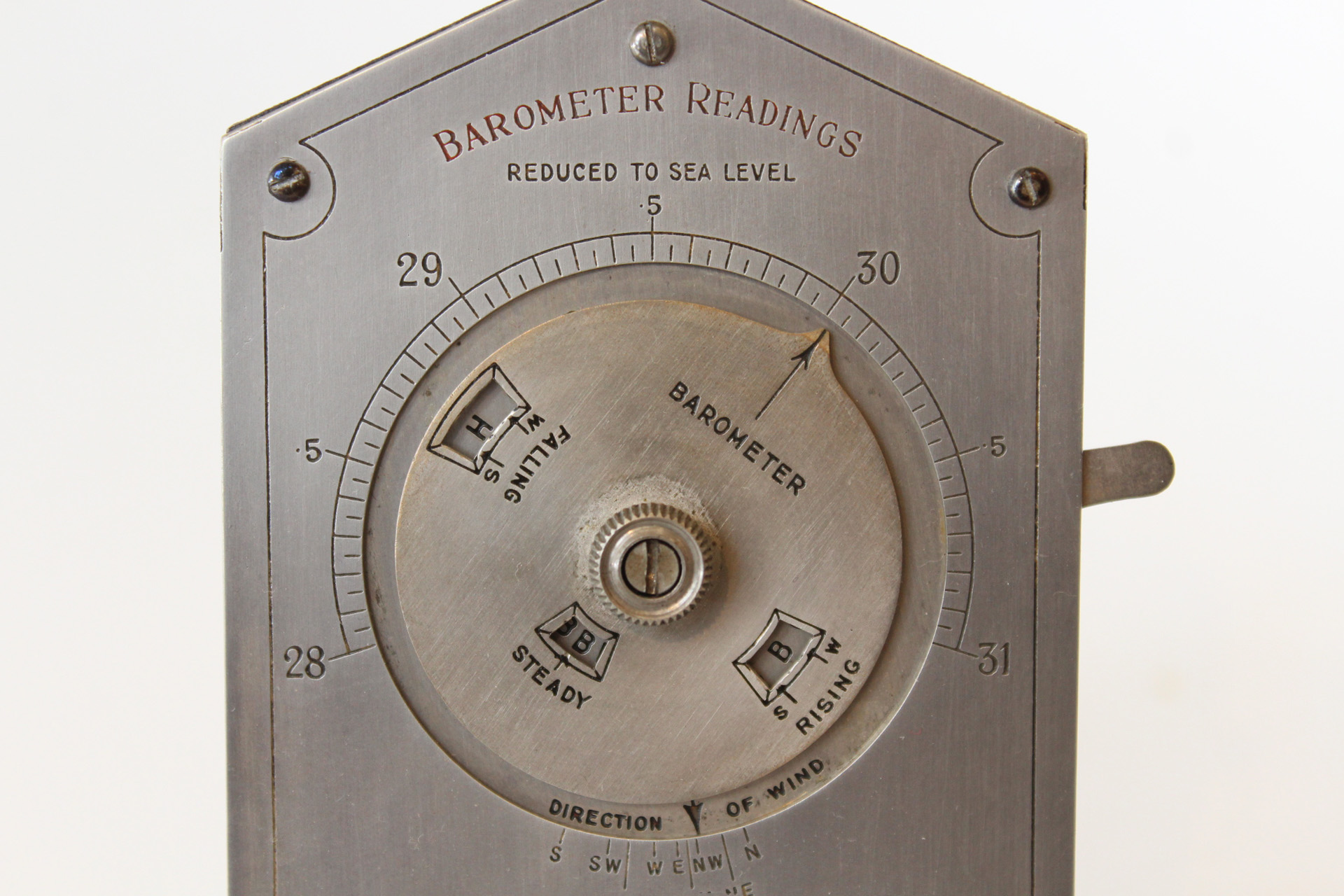 Barometer Readings Forecaster, Negretti & Zambra Carlton Clocks