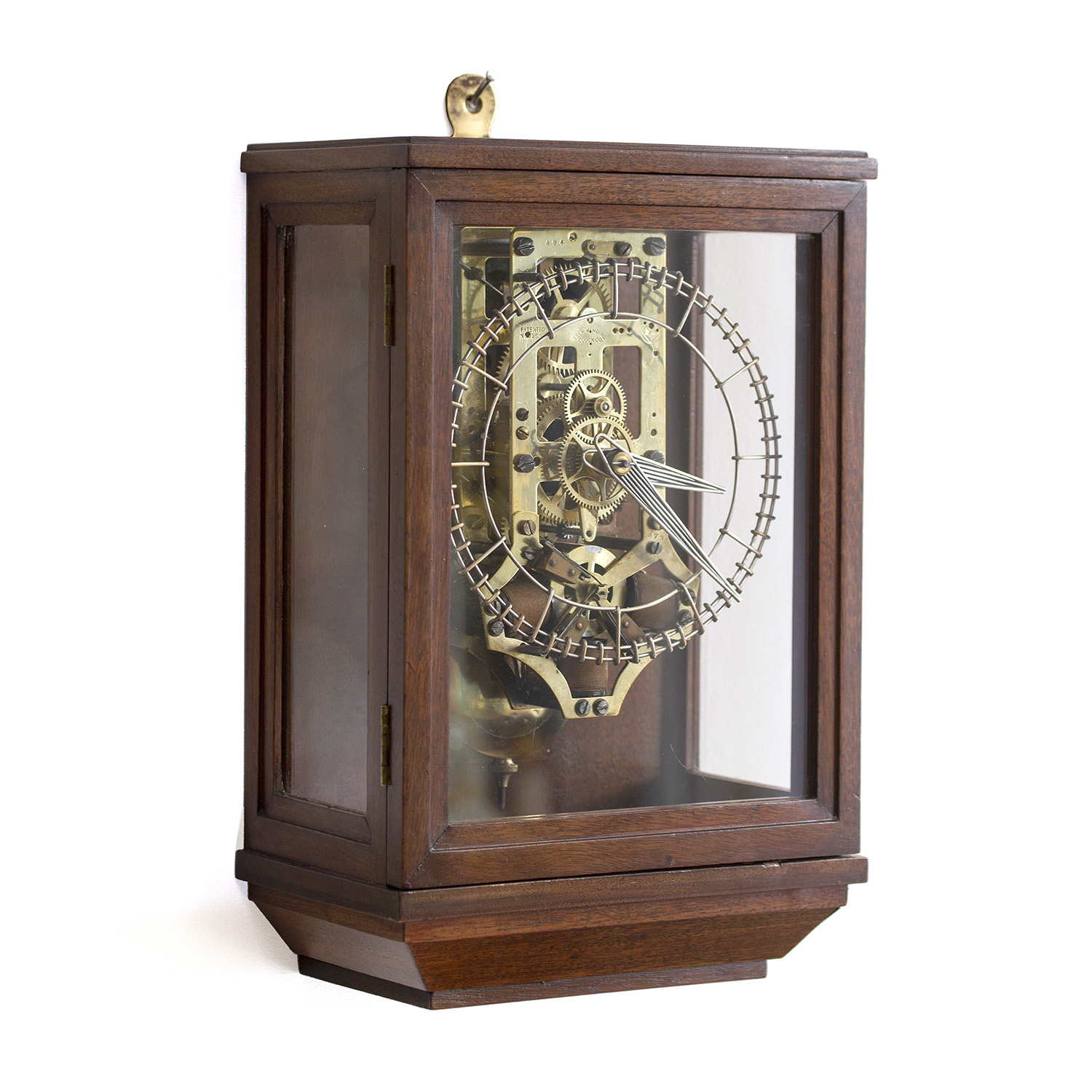Early Electric clock, Self Winding Clock Company Carlton Clocks