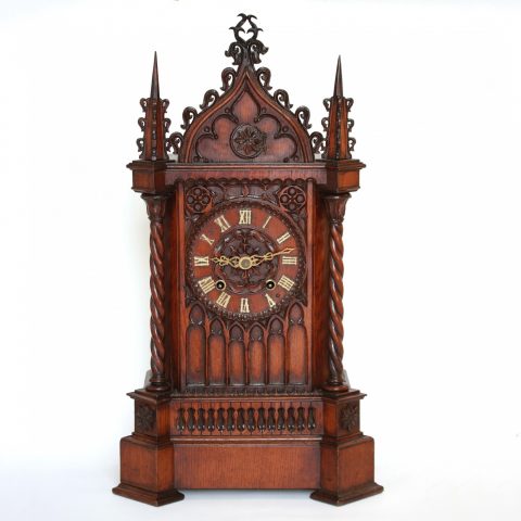 Beha-clock-Gothic-carved