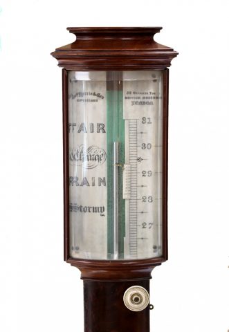 Wide-bore-mercury-stick-barometer