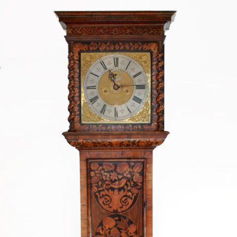 Gould marquetry longcase