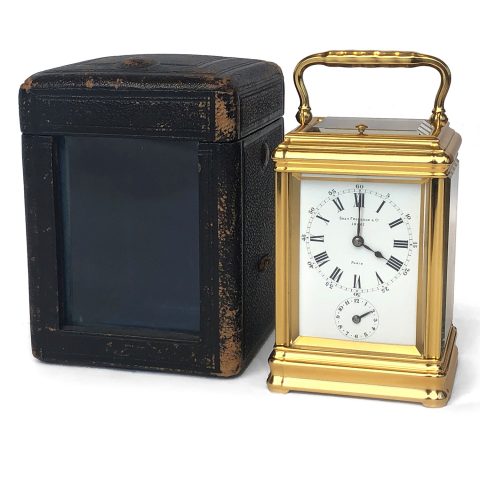 Charles Frodsham Drocourt carriage clock with box