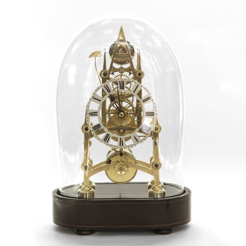 English-fusee-skeleton-clock