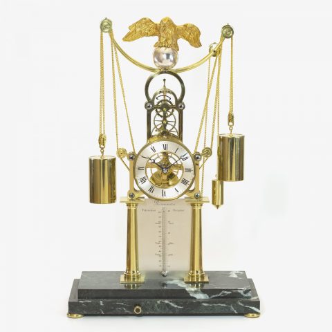 Skeleton-clock-timepiece