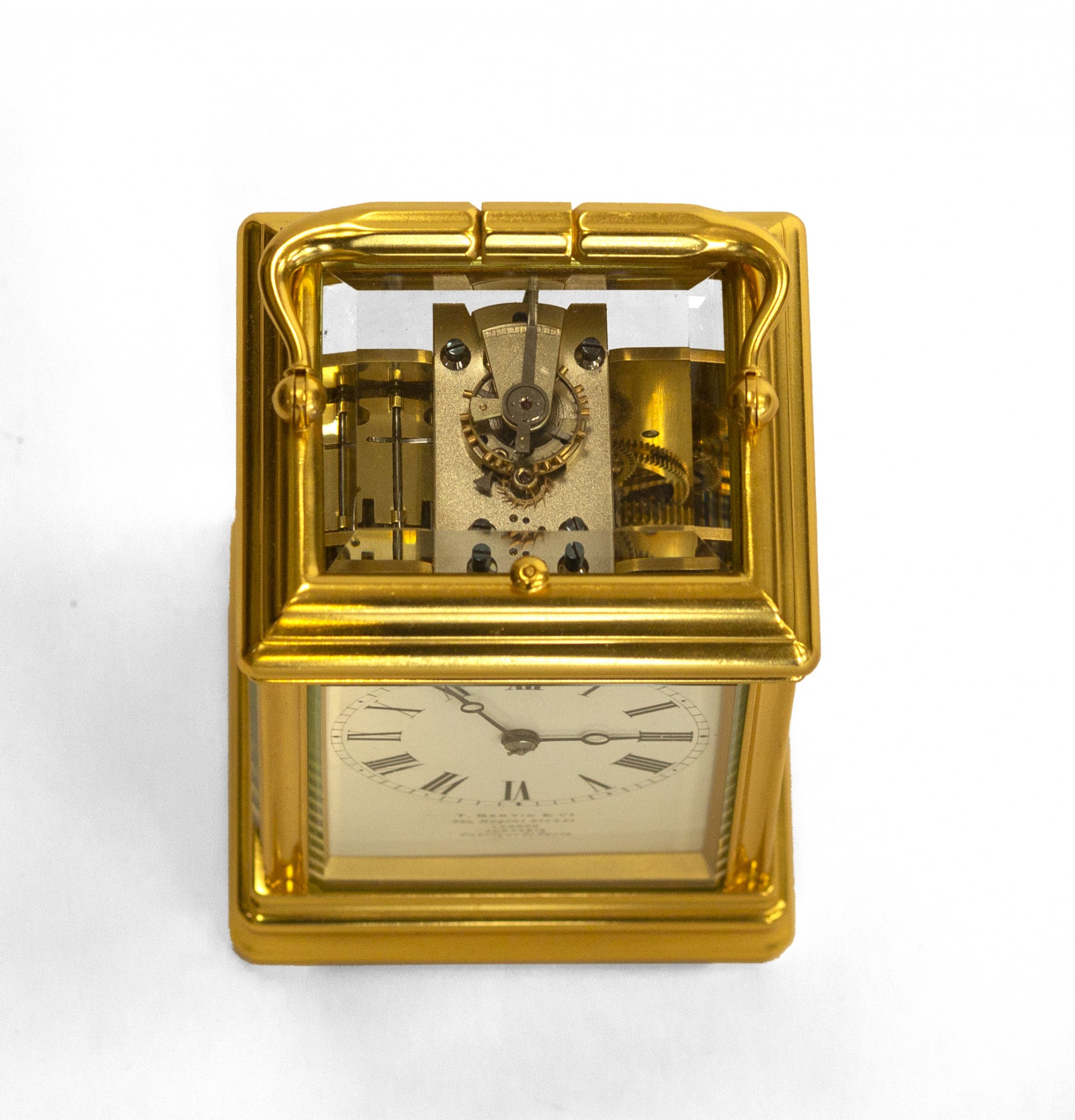 Drocourt Repeating Carriage clock - Carlton Clocks